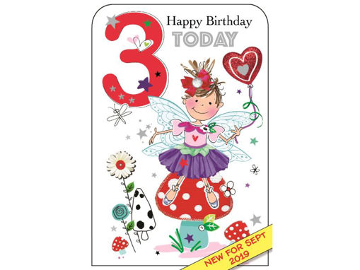 Picture of 3RD BIRTHDAY CARD